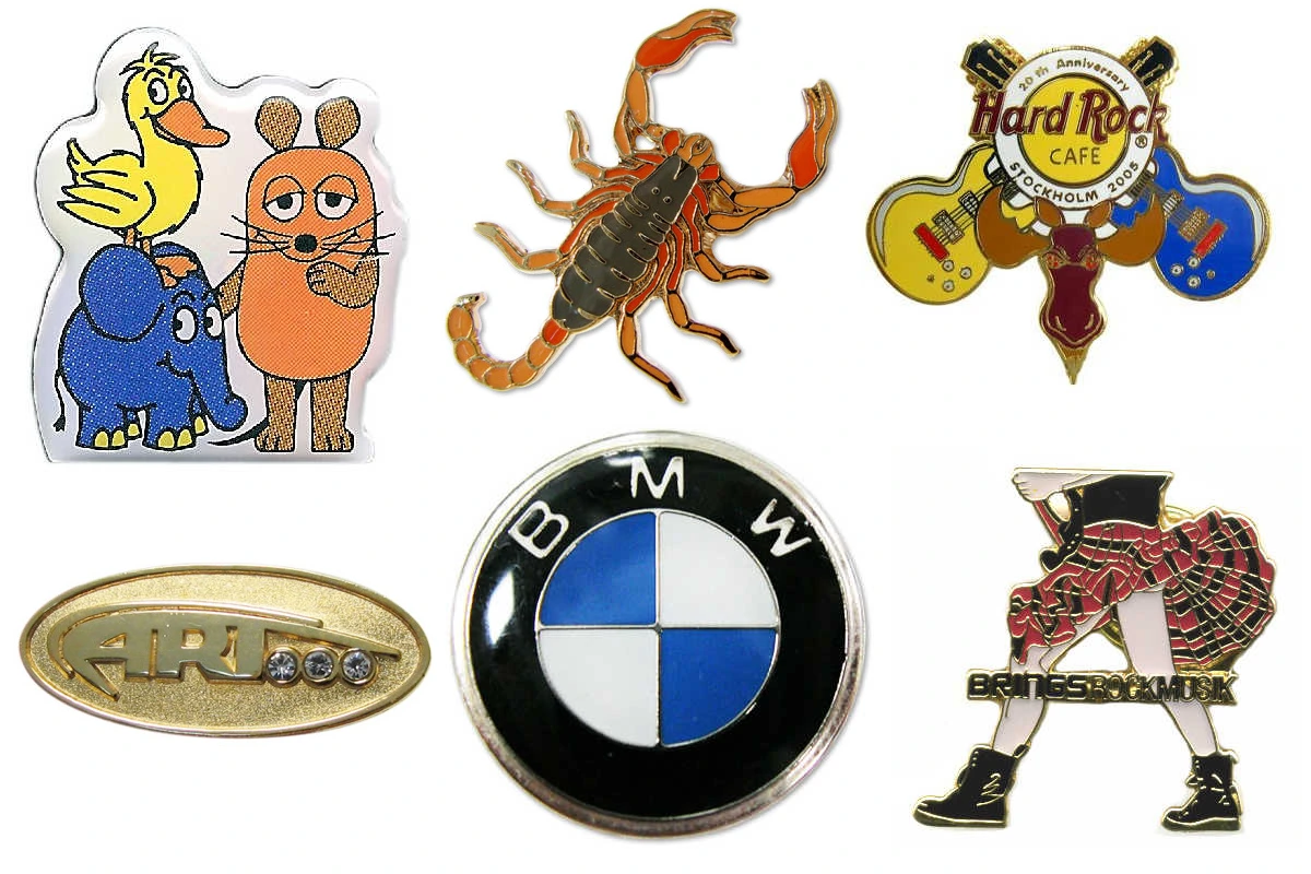 Giveaway Werbeartikel Anstecknadeln & Pins